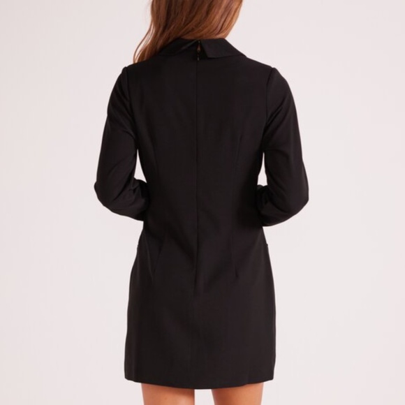 MINKPINK ALLIE BLAZER DRESS IN BLACK Size SM - Picture 6 of 13